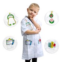 DLA DZIECI  STRÓJ FARTUCH LEKARZA