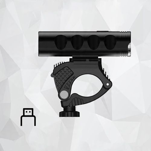Lampka Rowerowa Światło PRZÓD TYŁ LED na rower kierownicę MOCNA USB 1800lm na Arena.pl