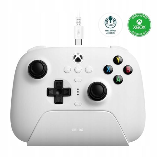 Kontroler bezprzewodowy 8BITDO Ultimate 3-Trybowy Biały na Arena.pl