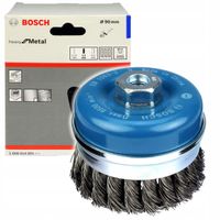 BOSCH SZCZOTKA GARNKOWA DRUCIANA 90mm gwint M14