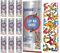 BROS - lep na okno 4-pak - 10 op.