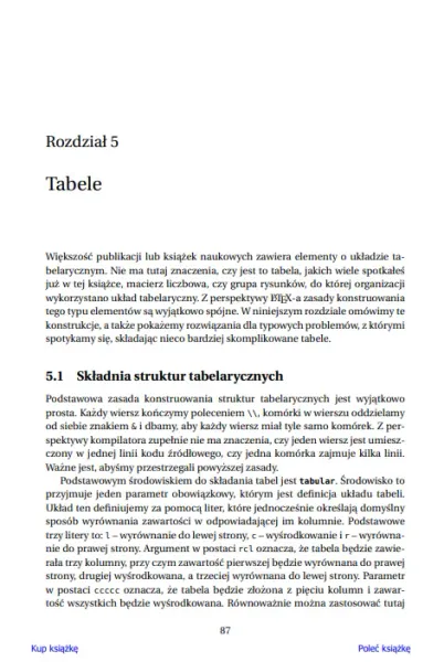 LaTeX. Praktyczny przewodnik zdjęcie 13