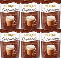 Kawa Cappuccino Belgijska Czekolada Puszysta Pianka Mokate 110g x6