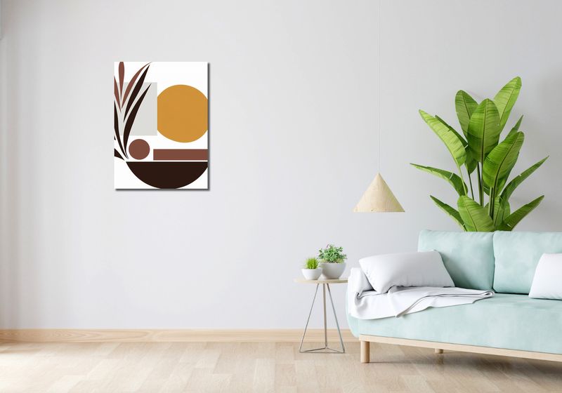 Obraz 50x70cm Stylizacja Roślin zdjęcie 2