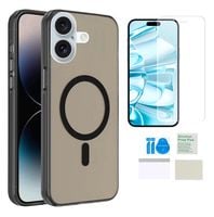 Etui do IPHONE 16 PLUS magsafe case obudowa matowy kolory + folia ochronna