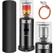 Parasol grzewczy gazowy ogrzewacz tarasowy promiennik  pokrowiec Bauerkraft