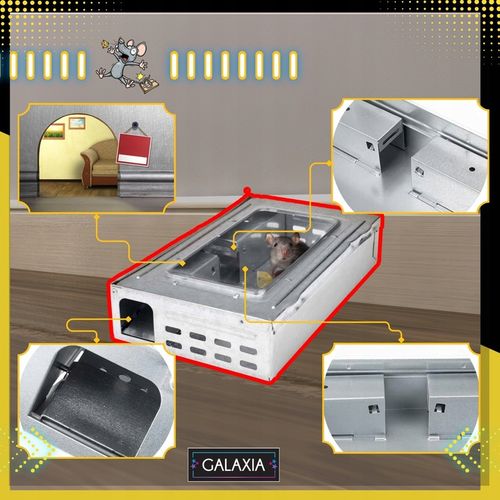 ŻYWOŁAPKA NA MYSZY Pułapka Łapka Na Szczury Pułapki Łapki HUMANITARNA na Arena.pl