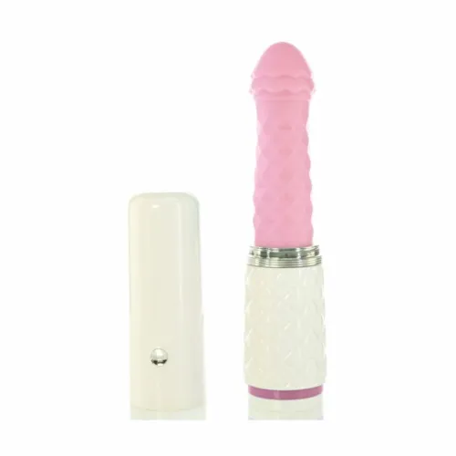 pillow talk feisty pink - pulsujący model z kryształem swarovski, 21 cm na Arena.pl