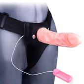 Penis Strap On Wibrujący Proteza Pusta W Środku