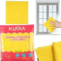 ŚCIERKA KLARA UNIWERSALNA MIKROFIBRA CHŁONNA KUCHNIA ŁAZIENKA BEZ SMUG