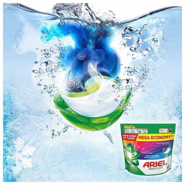 Ariel All-in-1 PODS Kapsułki do prania, 60 prań zdjęcie 6