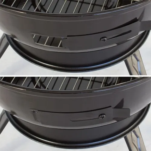 Grill okrągły, węglowy. Kompaktowy POKRYWA GW0114 na Arena.pl