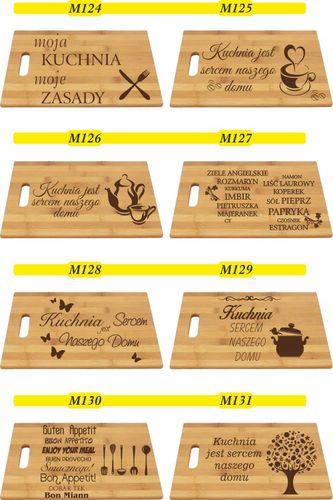 BAMBUSOWA DESKA grawer szef kuchni DZIADEK BABCIA na Arena.pl
