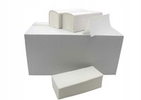 BIAŁE RĘCZNIKI PAPIEROWE SKŁADANE 100% CELULOZA