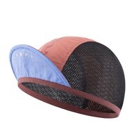 Czapka rowerowa kolarska z daszkiem pod kask - czerwona
