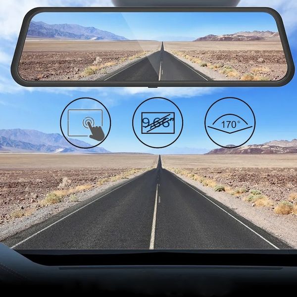 KAMERA SAMOCHODOWA WIDEO REJESTRATOR JAZDY W LUSTERKU WIDEOREJESTRATOR M PL zdjęcie 14