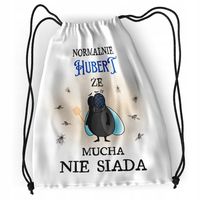 Plecak Dla Huberta Sportowy Szkolny Worek Torba Z Nadrukiem Ze Zdjęciem