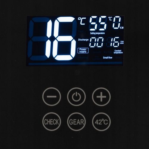 PODGRZEWACZ WODY PRZEPŁYWOWY CZARNY ELEKTRYCZNY 6000W + AKCESORIA SŁUCHAWKA na Arena.pl