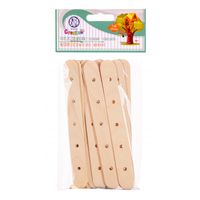 patyczki z natural drewna 15szt bajkowe dekor 4441
