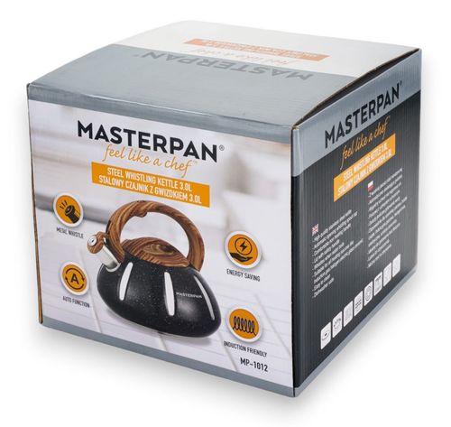 Czajnik stalowy 3 litry Masterpan MP-1012 na Arena.pl