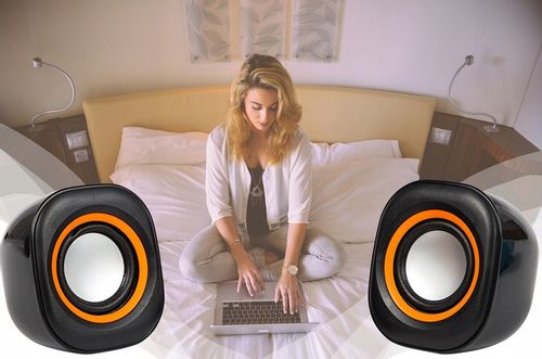 GŁOŚNIKI KOMPUTEROWE DO KOMPUTERA PC LAPTOPA USB MP3 MINI JACK 3.5 mm na Arena.pl