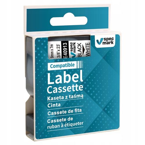 Taśma do DYMO D1 40913 9mm S0720680 ZESTAW 5 szt KOMPATYBILNA LABELMANAGER na Arena.pl