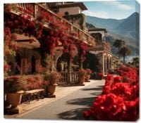 Obraz 100x90cm Czerwona Idylla