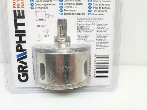 Wiertło diamentowe do gresu 67 mm GRAPHITE 57H297 na Arena.pl