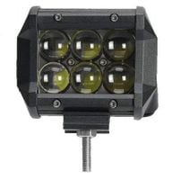 Halogen samochodowy motocyklowy doświetlacz lampa 6led 18w 1800lm IP68
