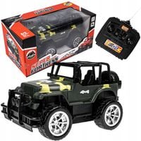 SAMOCHÓD ZDALNIE STEROWANY JEEP TERENOWY AUTO RC DLA DZIECI + AKUMULATOR