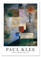 Plakat Paul Klee abstrakcja Small Fir 70x100 cm