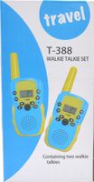 LEOPARD KRÓTKOFALÓWKI MAXLIFE WALKIE TALKIE 2 SZTUKI T-388 LATARKA