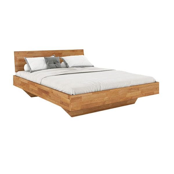 Łóżko dębowe FLOW Classic 160x200 zdjęcie 1