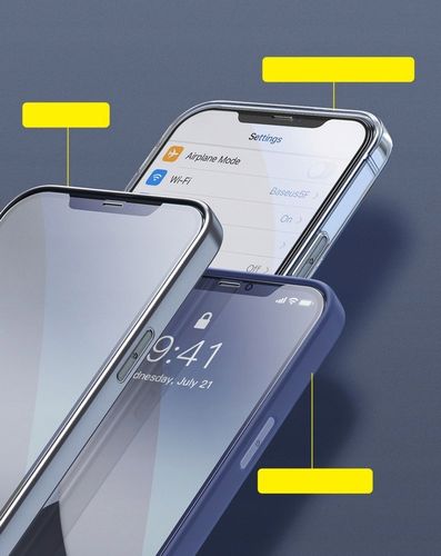 Baseus 2x Szkło Matowe Hartowane do iPhone 12 Mini na Arena.pl
