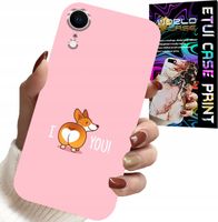 ETUI DO IPHONE XR - ŚMIESZNE WZORY I LOVE YOU PIESEK OBUDOWA