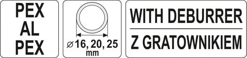 kalibrator z gratownikiem 16/20/25 - yt-22373 na Arena.pl