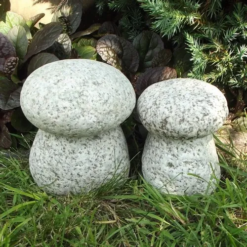 kamień do ogrodu grzyb duży figurka granitowa na Arena.pl