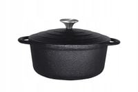 GARNEK ŻELIWNY TRADYCYJNY CIĘŻKI MOCNY 1,9 L 20cm