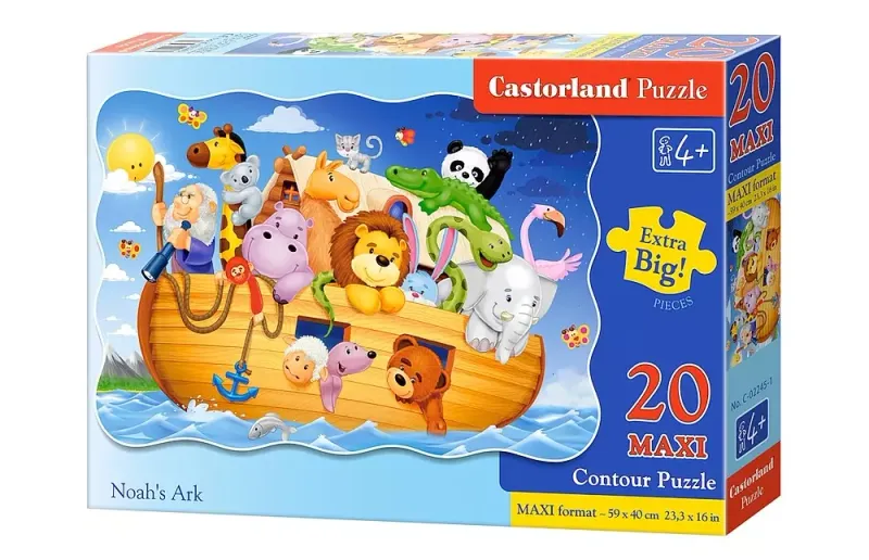 Puzzle maxi 20 elementów. Arka Noego zdjęcie 1