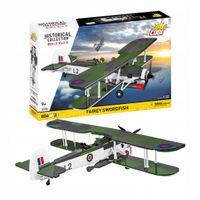 COBI KLOCKI FAIREY SWORDFISH SAMOLOT WWII HISTORICAL COLLECTION 806 EL