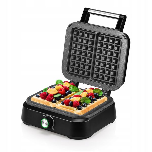 NOWA Gofrownica 2200W CHRUPIĄCE GOFRY MOCNA SOLIDNA Profesjonalna zdjęcie 2
