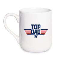 KUBEK „TOP DAD” Wzór - Elegant Coffee 330 ml