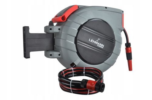 WĄŻ OGRODOWY NA BĘBNIE AUTOMATYCZNE ZWIJANIE 3/4 1/2 ZWIJACZ BĘBEN WĄŻ na Arena.pl