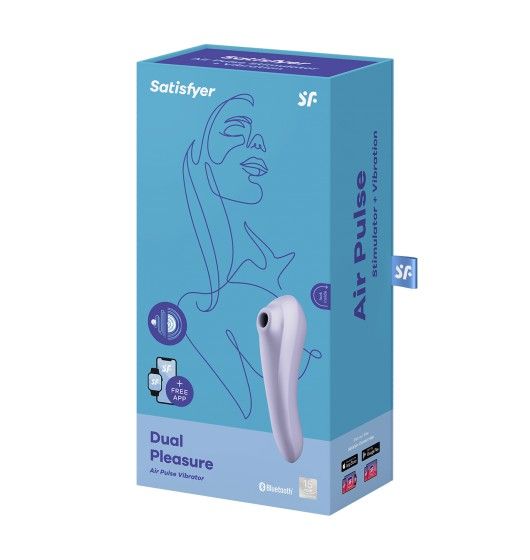 Dual Pleasure Mauve Incl. Bluetooth And App zdjęcie 5