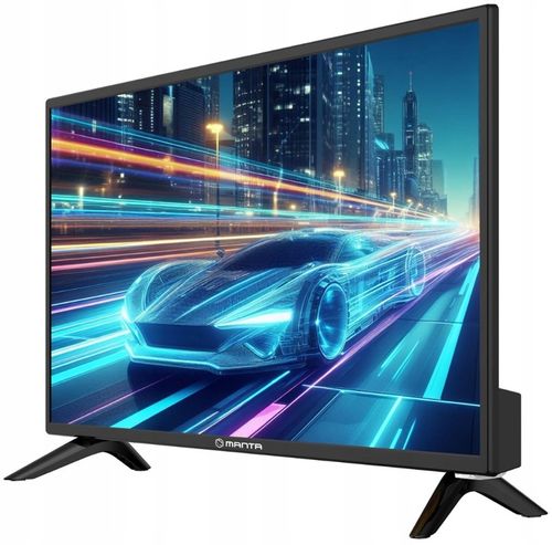 Telewizor 24 cale TV przenośny HD LED tuner dekoder DVBT2 USB 12V na Arena.pl