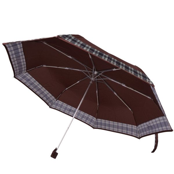 Parasol damski krótki KEMER U41 Brąz zdjęcie 1