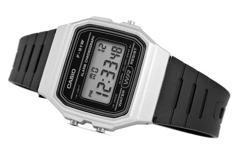 Zegarek Męski CASIO F-91WM-7ADF CASIO zdjęcie 4