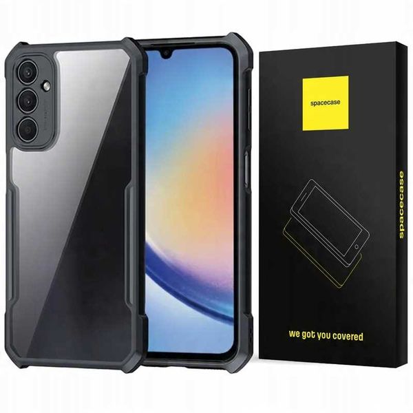 Spacecase Beetle Galaxy A24 4G Black zdjęcie 1