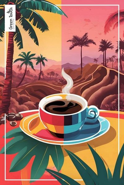 KAWA MIELONA smakowa POMARAŃCZE W CZEKOLADZIE czekolada 250 g Green Touch zdjęcie 6