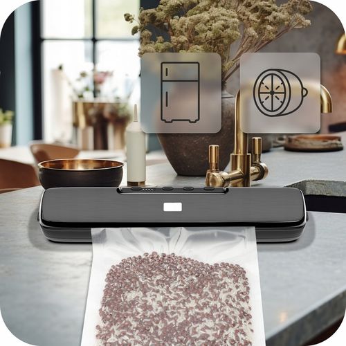 ZGRZEWARKA PRÓŻNIOWA DO ŻYWNOŚCI PAKOWARKA O MOCY 135W + ZESTAW WORKÓW XXL na Arena.pl